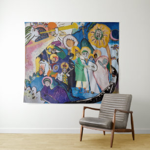 All Saints Day I Kandinsky Tapestry