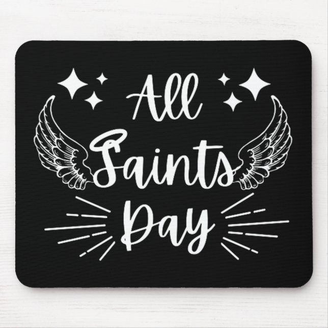 All Saints Day Mouse Pad (Front)