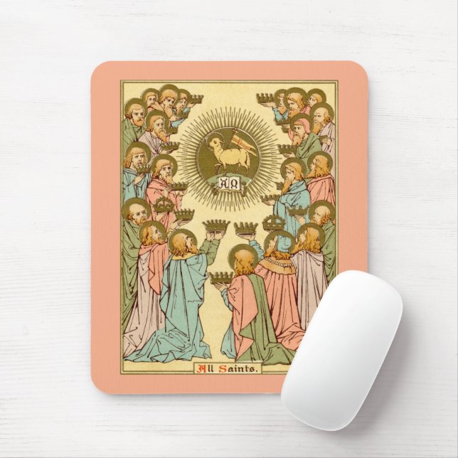 All Saints (RLS 19) (Style 1) Mouse Pad (With Mouse)