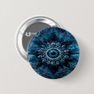 All Seeing 2 Inch Round Button