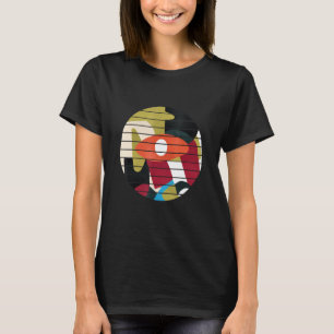 All Seeing Eye Colourful Abstract Art T-Shirt