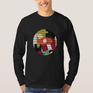 All Seeing Eye Colourful Abstract T-Shirt