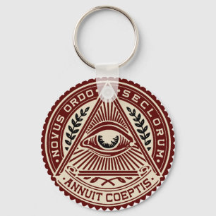 All Seeing Eye Keychain