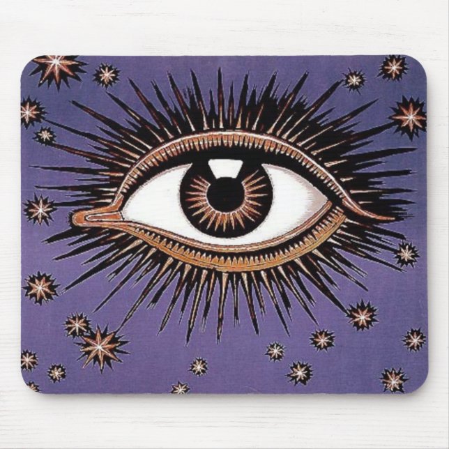All seeing eye mouse pad (Front)