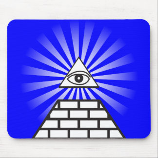 All Seeing Eye Mouse Pad