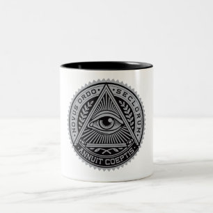 All seeing eye mug