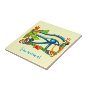 All Seeing Eye Of Horus - Lucky Amulet Tile