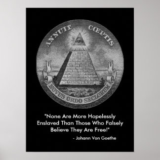All Seeing Eye of the Illuminati Poster