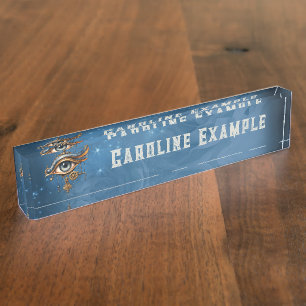 All-Seeing Eye of the Universe Nameplate
