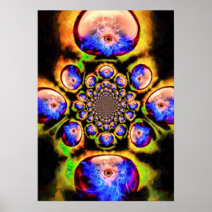 All seeing eye poster