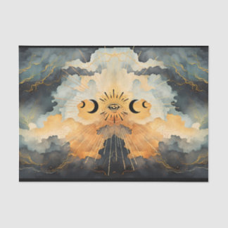 All seeing eye tissue paper