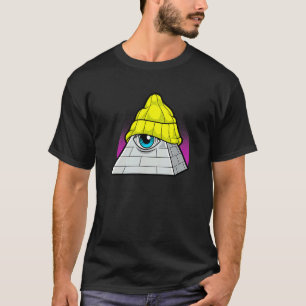 All Seeing Eyes Illuminati In Swag T-Shirt