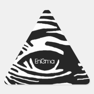 All Seeing Triangle Sticker