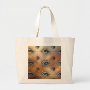 All-Seeinng Eye Large Tote Bag
