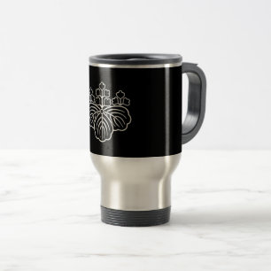 All shadowed paulownia with 5&3 blooms travel mug