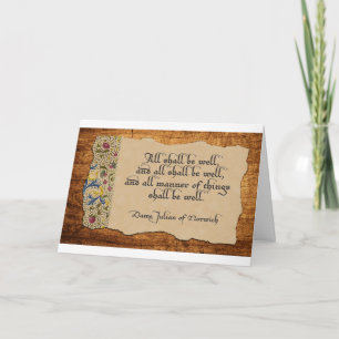 All Shall Be Well Card
