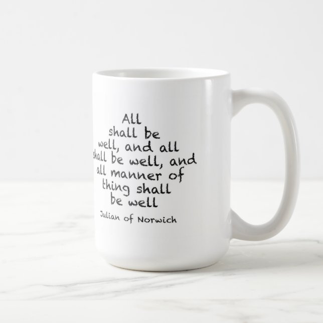 All shall be well mug (Right)