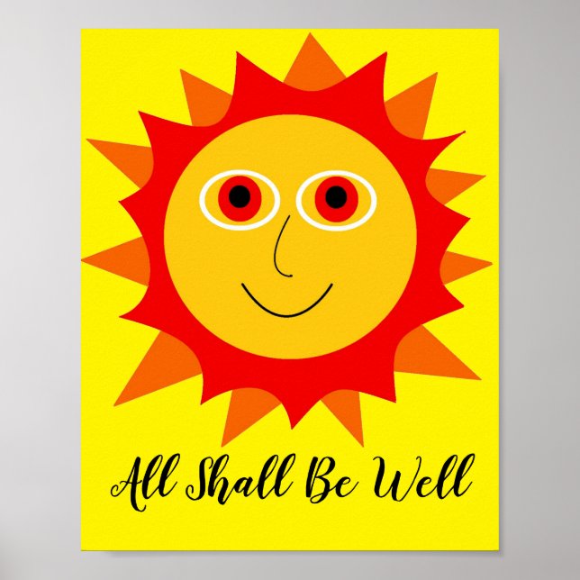 ALL SHALL BE WELL Poster (Front)