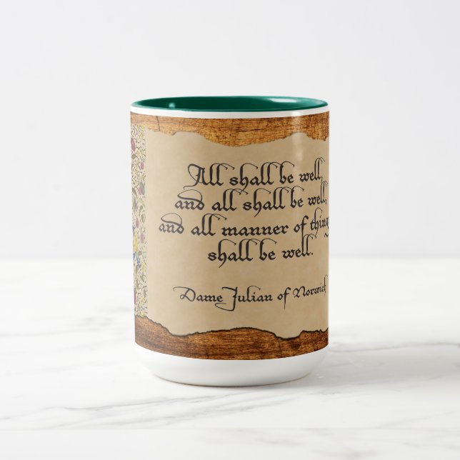All Shall Be Well Two-Tone Coffee Mug (Center)