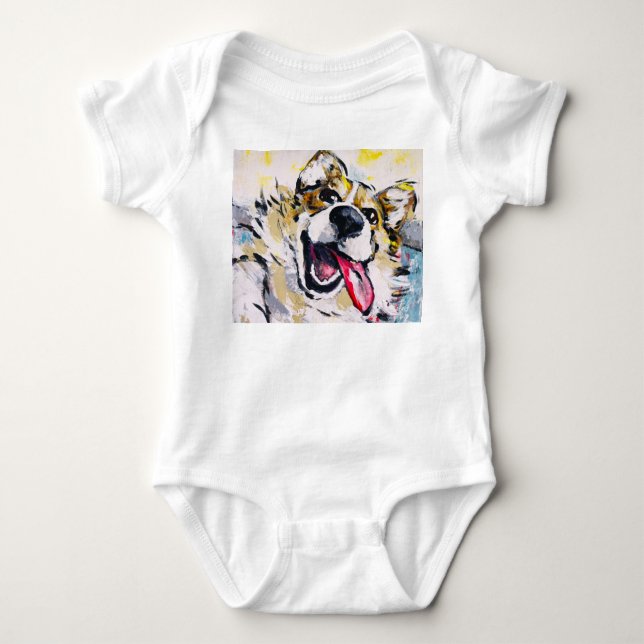 All smiles baby bodysuit (Front)