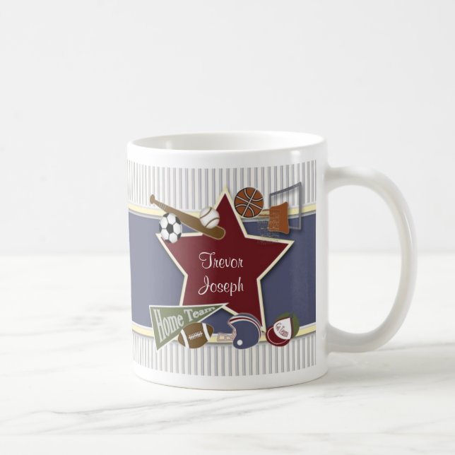 All Sports Matching Template Mug (Right)