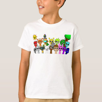 All Sprunki Fun Simon Oren Funbot Pinki Wenda T-Shirt