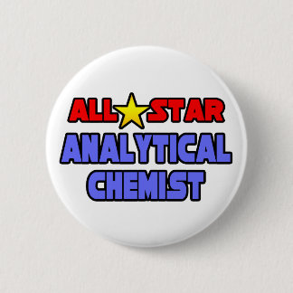 All Star Analytical Chemist 2 Inch Round Button