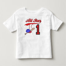 All Star Baseball 1st Birthday