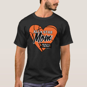 All Star Basketball Mom T-Shirt