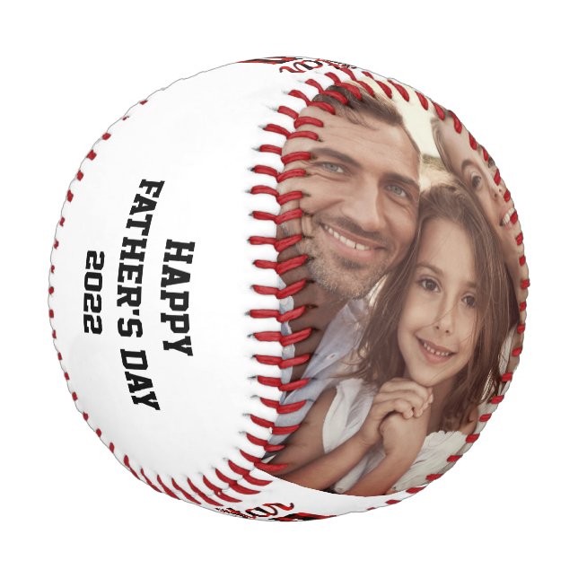 All Star Best Dad Personalized Baseball (Angled)