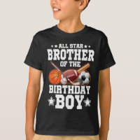 All Star Brother Of The Birthday Boy Basketball So