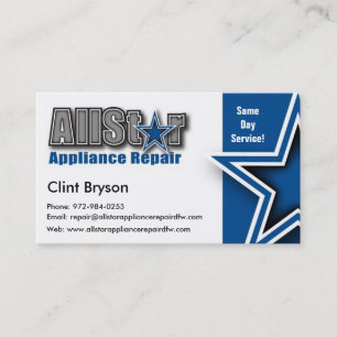All Star Business Card
