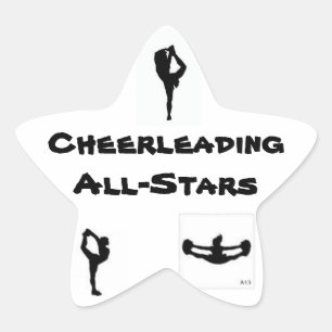 all star cheer sticker