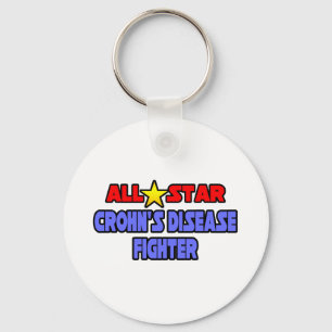 All Star Crohn's Disease Fighter Keychain