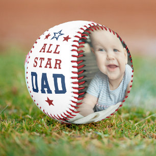 ALL STAR DAD First Fathers Day 2 Photos Baseball