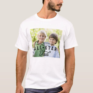 All Star Dad   Happy Father's Day Full Photo T-Shirt