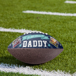 All Star Daddy Custom Photo Football