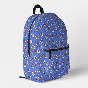All Star Doodle Dogs KiniArt Printed Backpack
