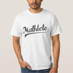 All Star Mathlete Math Athlete T-Shirt<br><div class="desc">Great tshirt or gift for the mathematically inclined,  math teachers,  students,  scientists,  computer programmers... the list goes on and on!  Math is everywhere! Get a bunch for the math club!</div>