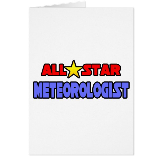 All Star Meteorologist (Front)
