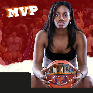 All Star MVP Player Collage Athletic Achievement Basketball