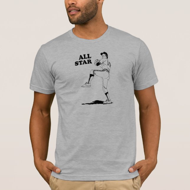 All Star Pitcher T-Shirt (Front)