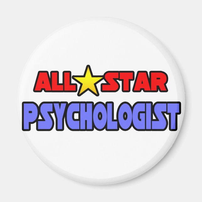 All Star Psychologist Magnet (Front)