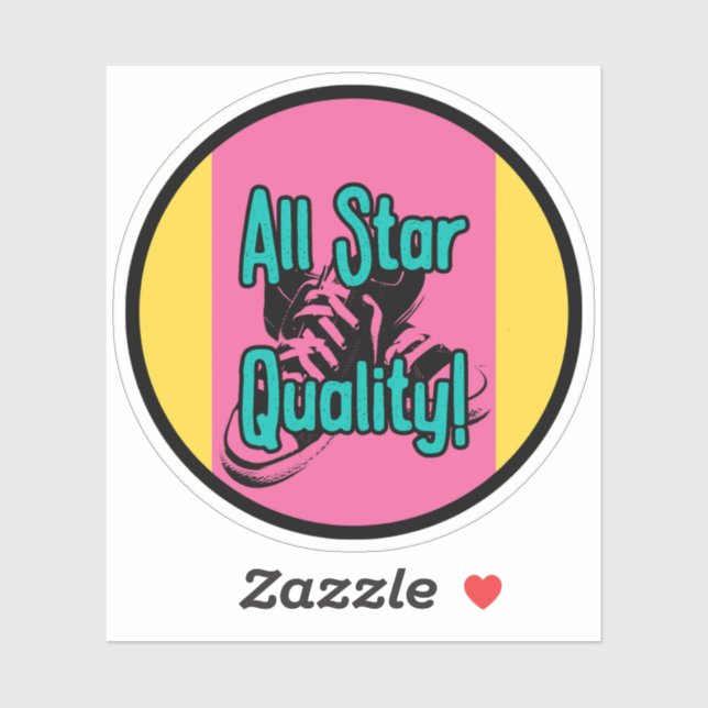 All Star Quality Sticker (Sheet)