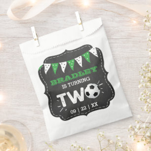 All-star Soccer Ball 2nd Birthday Party Favour Bag