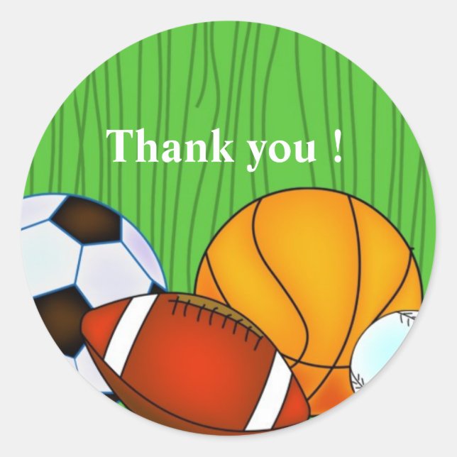 All star Sports - Round stickers- PMP Classic Round Sticker (Front)