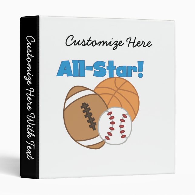 All Star Tshirts and Gifts Binder (Front/Spine)