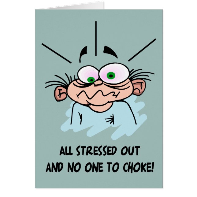 All Stressed Out card (Front)