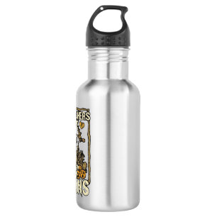 All Teachers Love Brains Halloween Haunted House P 532 Ml Water Bottle