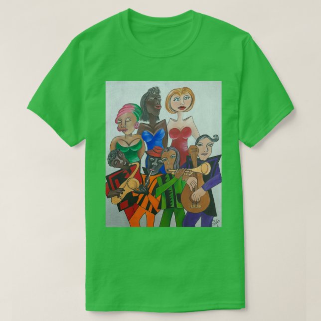ALL THAT JAZZ 2 T-Shirt (Design Front)